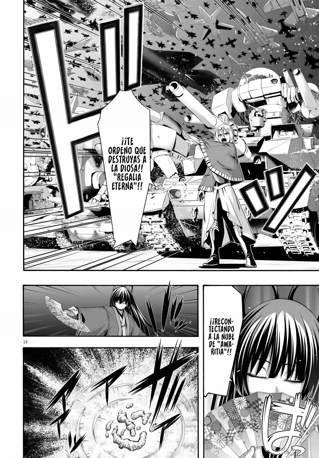 Trinity Seven capítulo 123, página 15