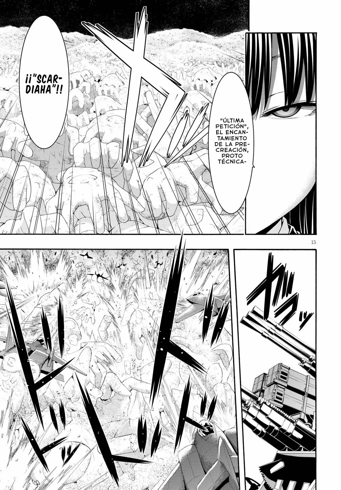 Trinity Seven capítulo 123, página 16