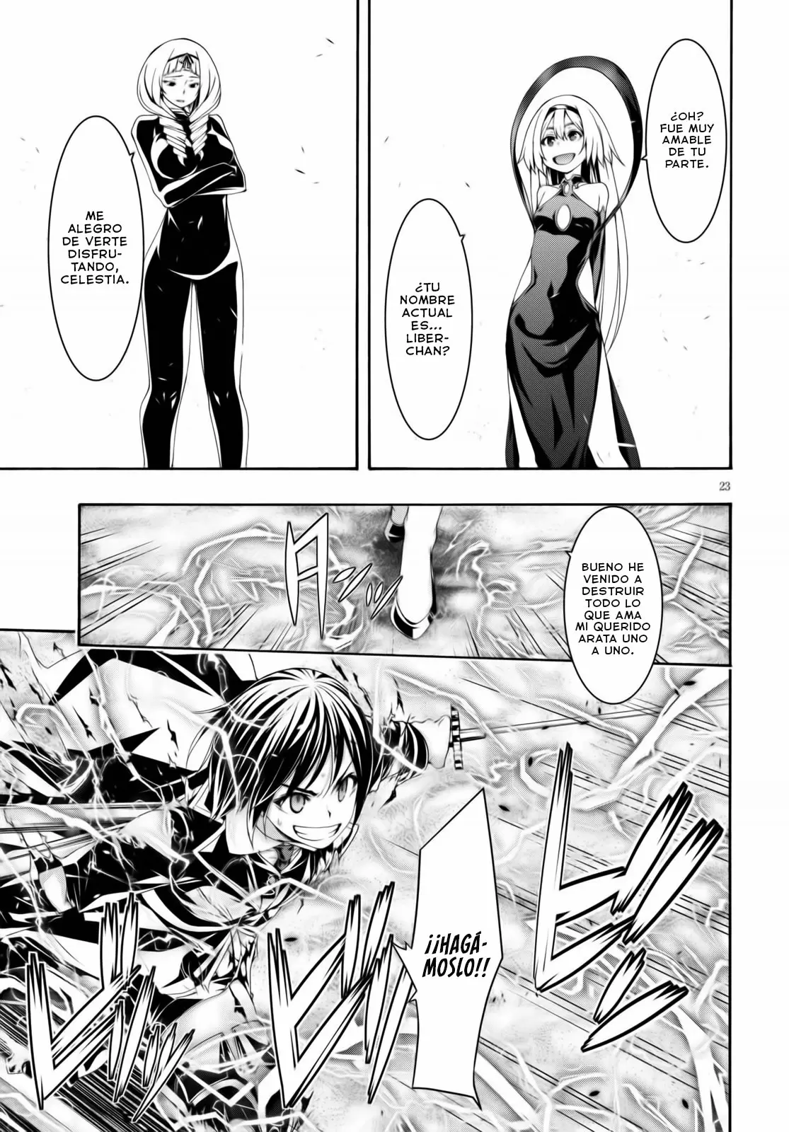 Trinity Seven capítulo 123, página 24