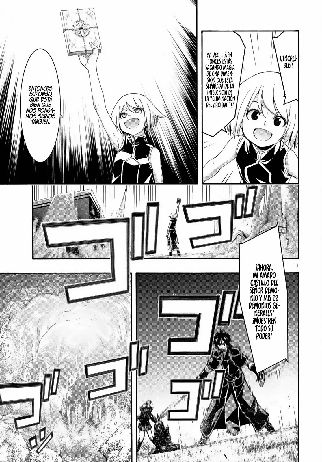 Trinity Seven capítulo 124, página 12