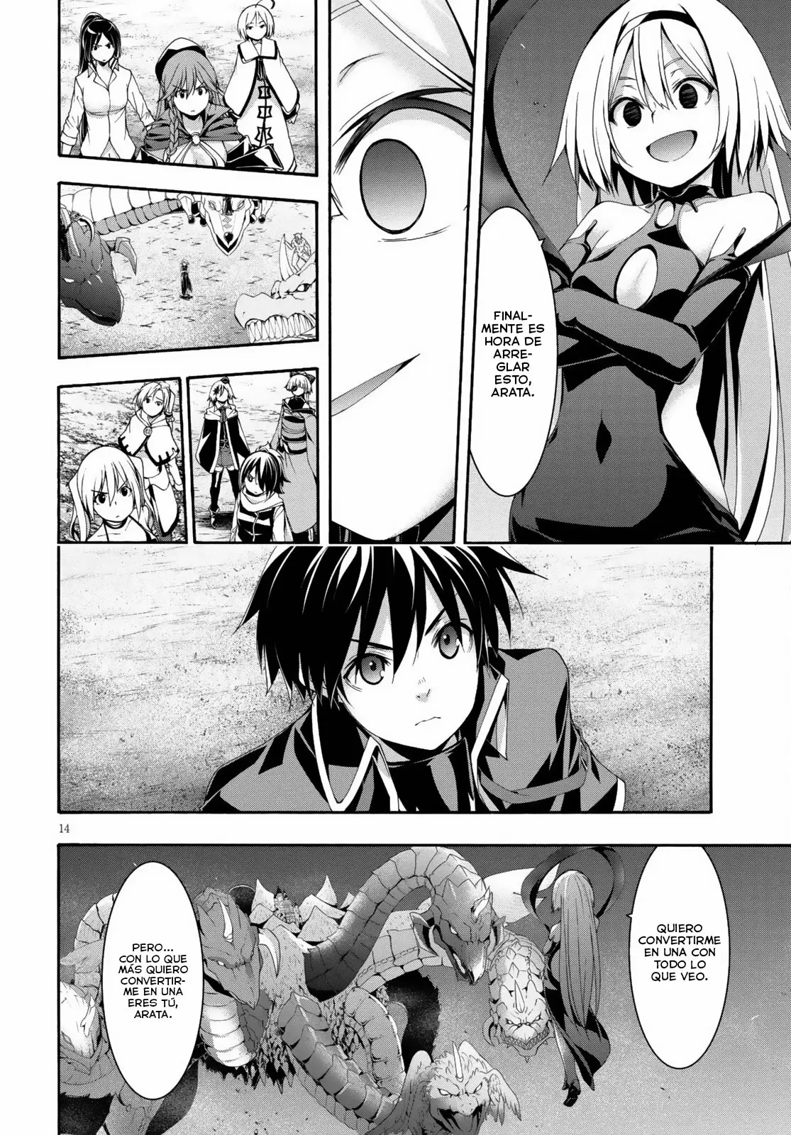 Trinity Seven capítulo 124, página 15