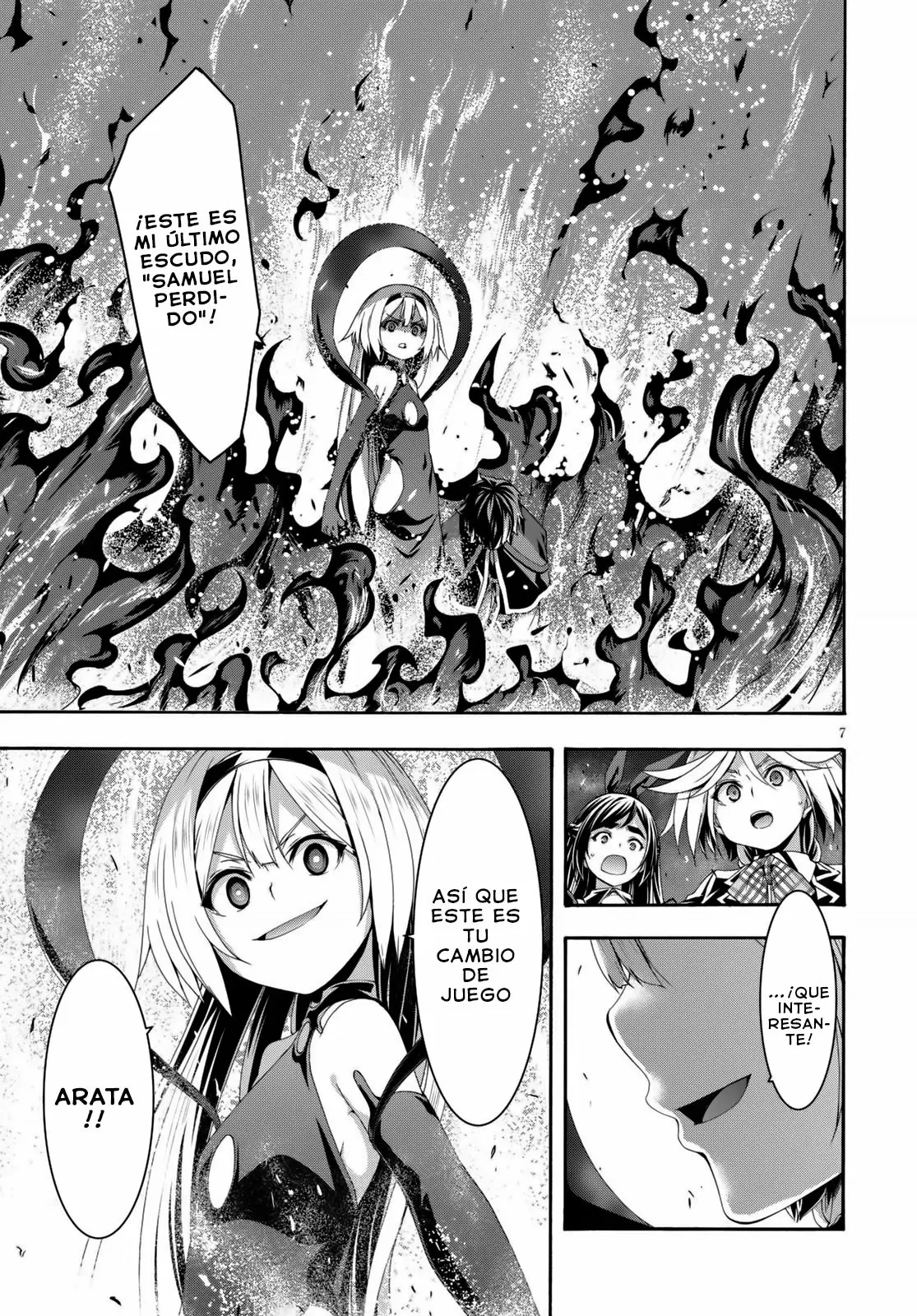 Trinity Seven capítulo 125.5, página 8