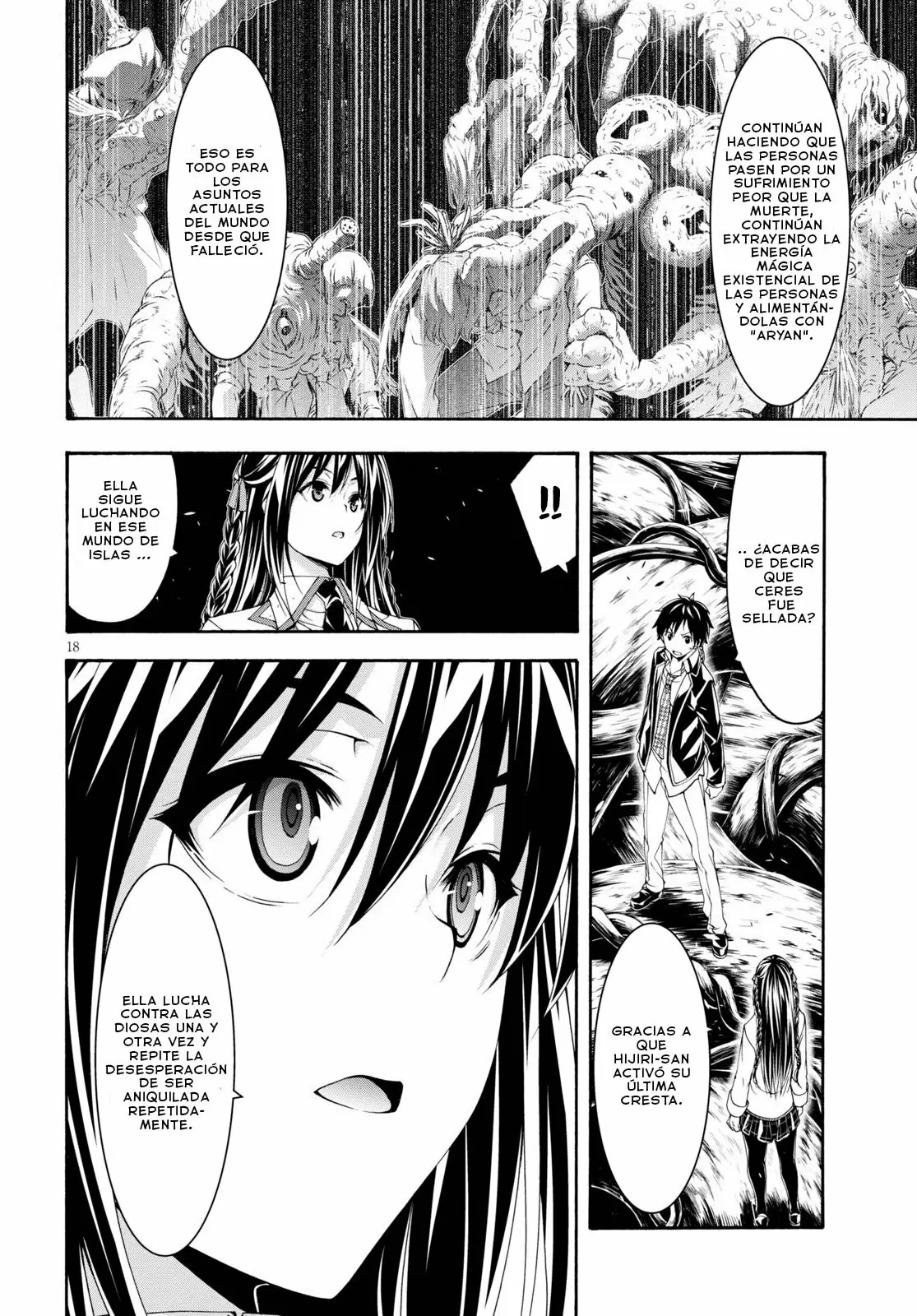 Trinity Seven capítulo 125.5, página 18