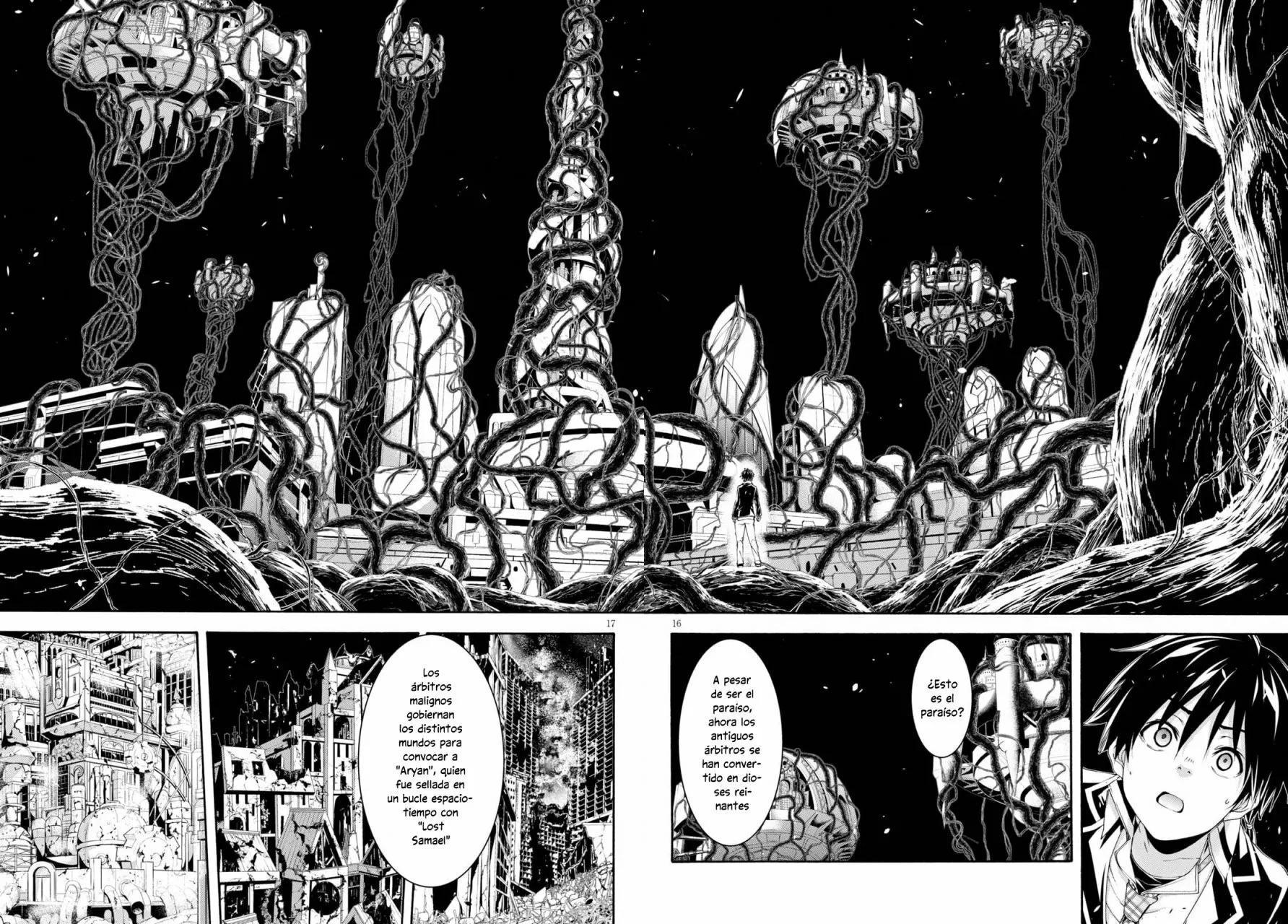 Trinity Seven capítulo 125, página 16
