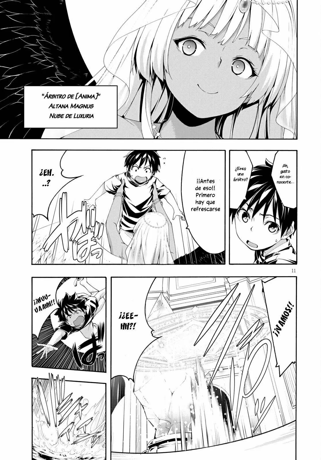 Trinity Seven capítulo 126, página 12