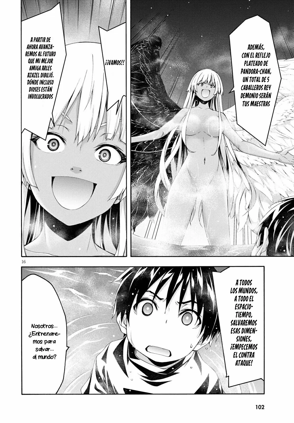 Trinity Seven capítulo 126, página 16