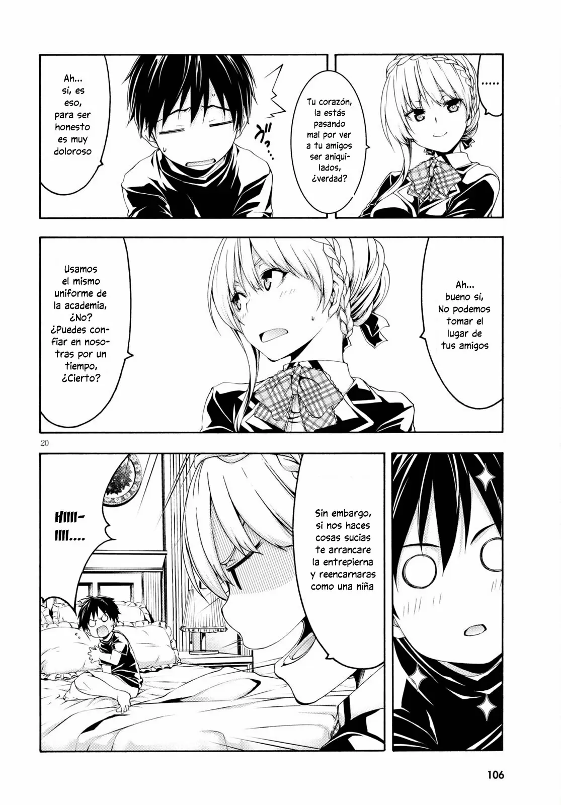 Trinity Seven capítulo 126, página 20