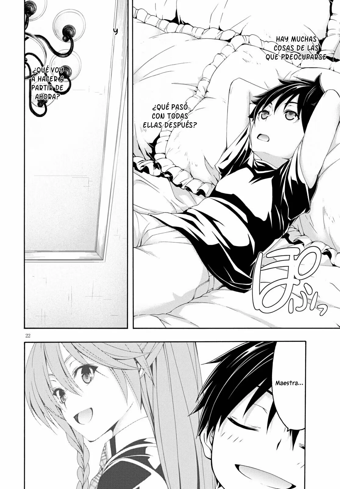 Trinity Seven capítulo 126, página 22