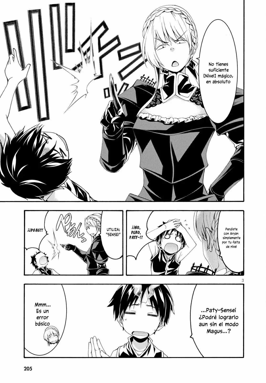 Trinity Seven capítulo 127, página 4