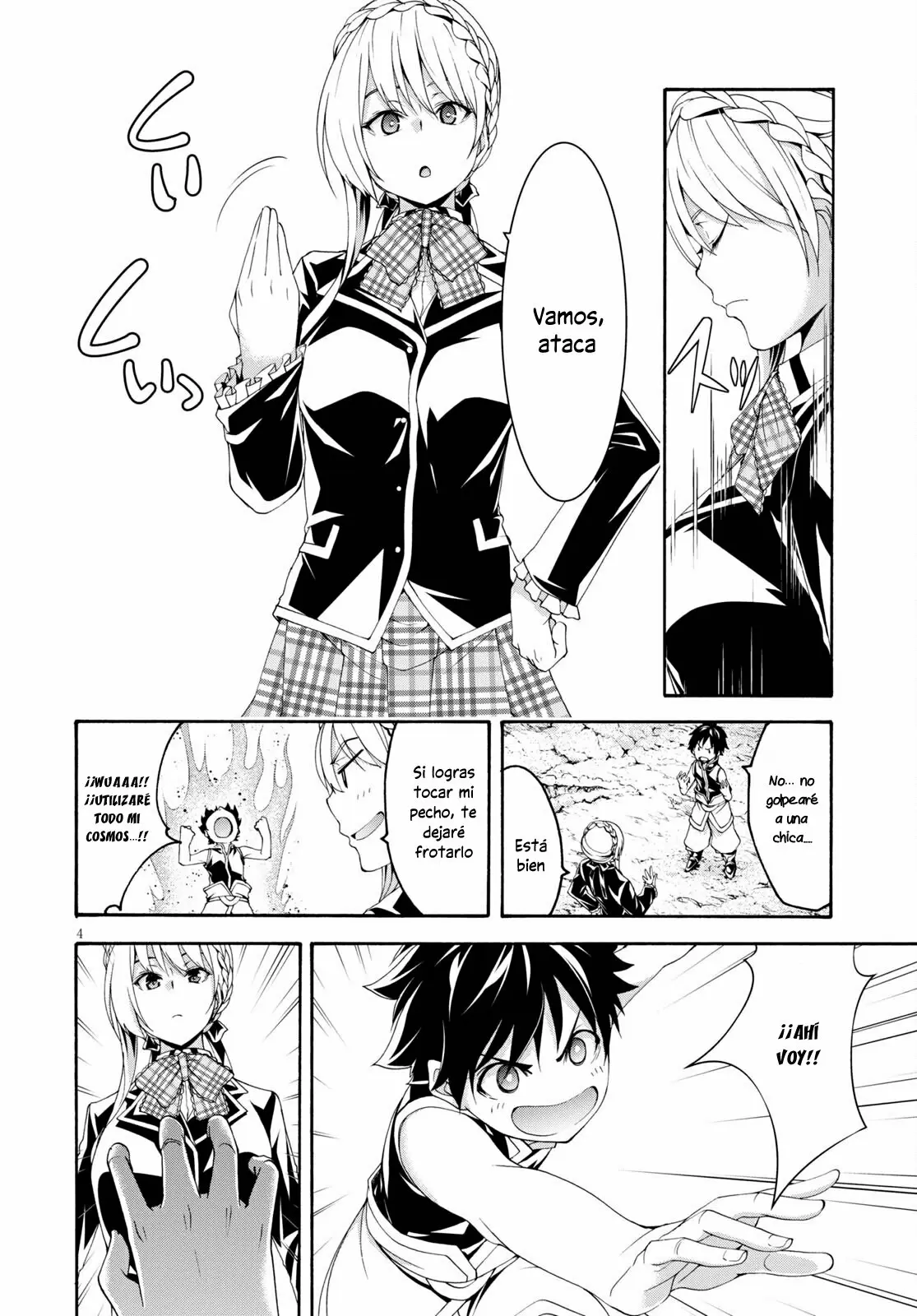 Trinity Seven capítulo 127, página 5