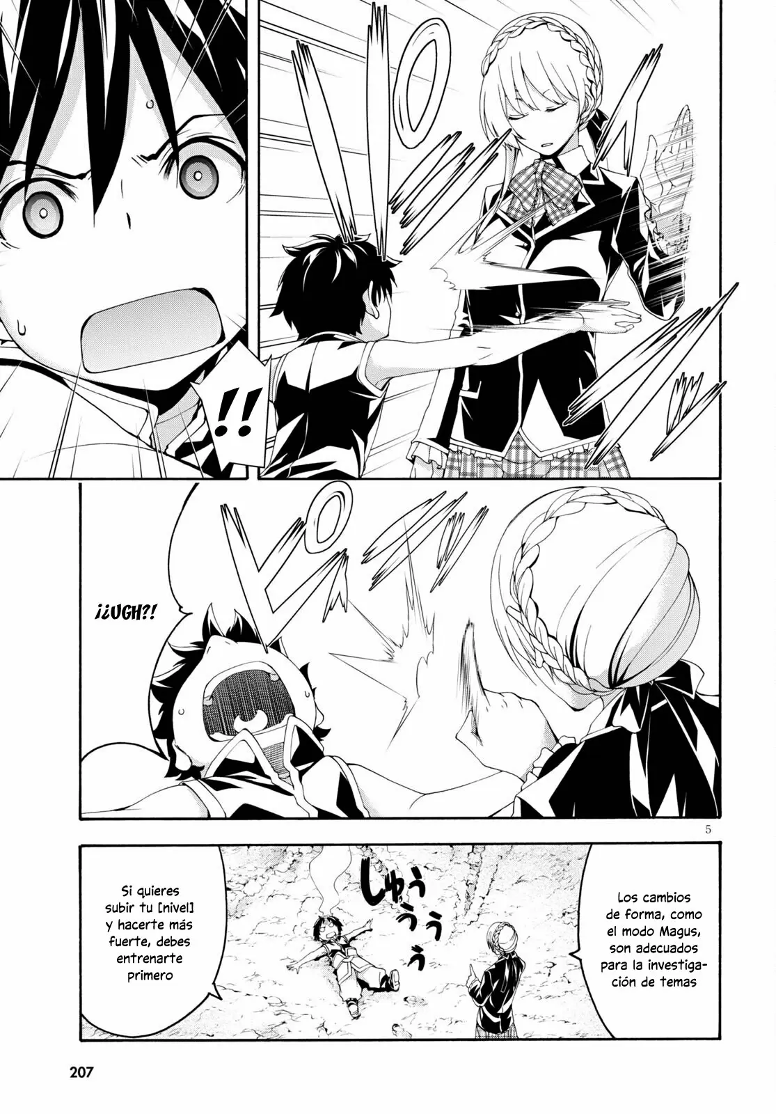 Trinity Seven capítulo 127, página 6
