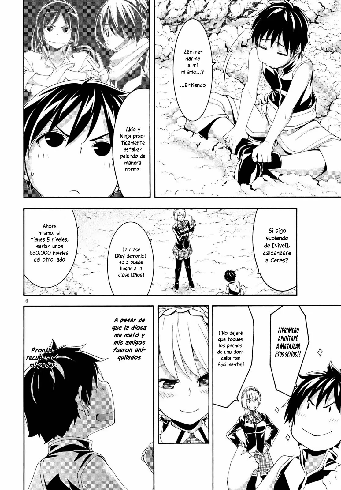 Trinity Seven capítulo 127, página 7