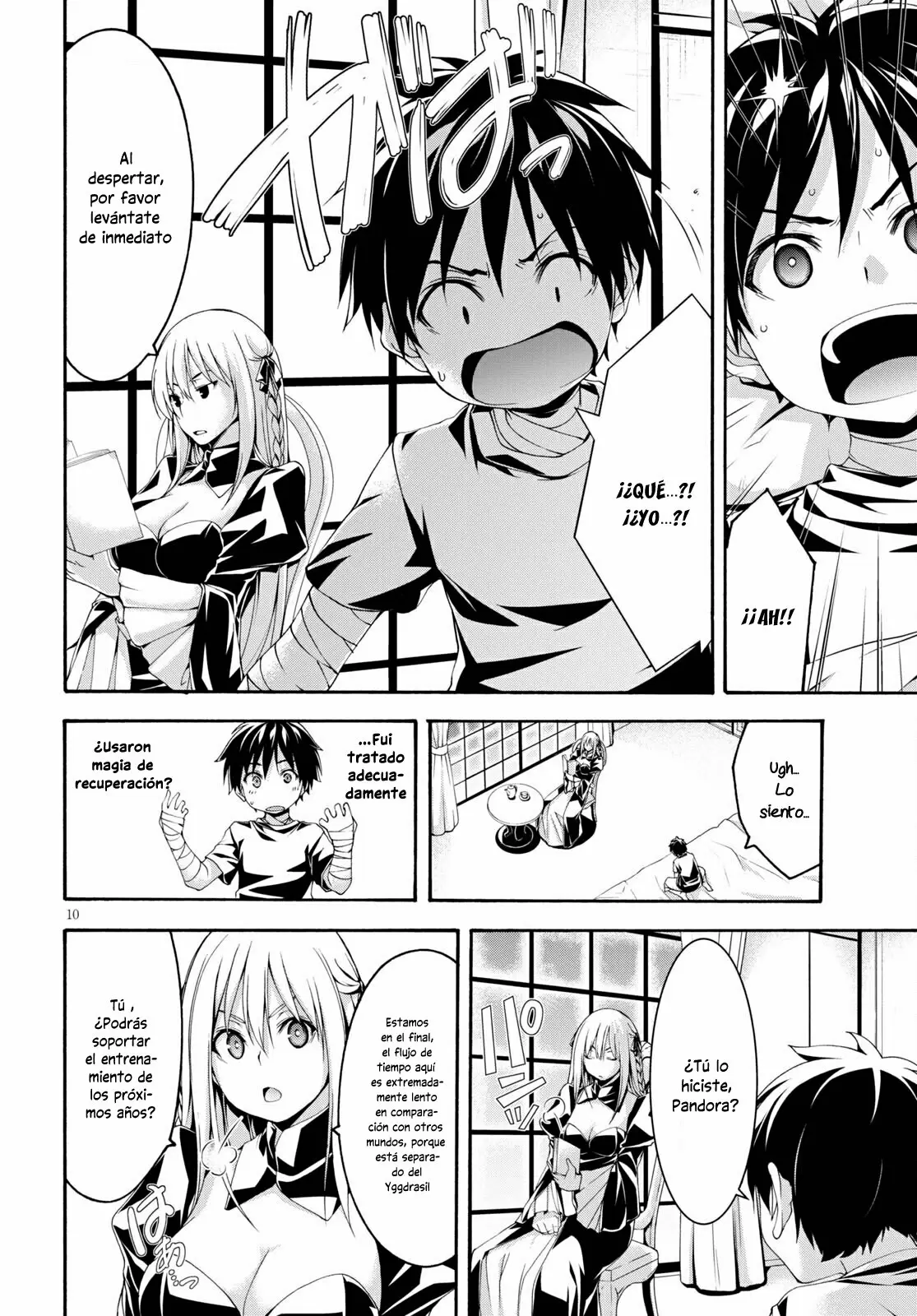 Trinity Seven capítulo 127, página 11