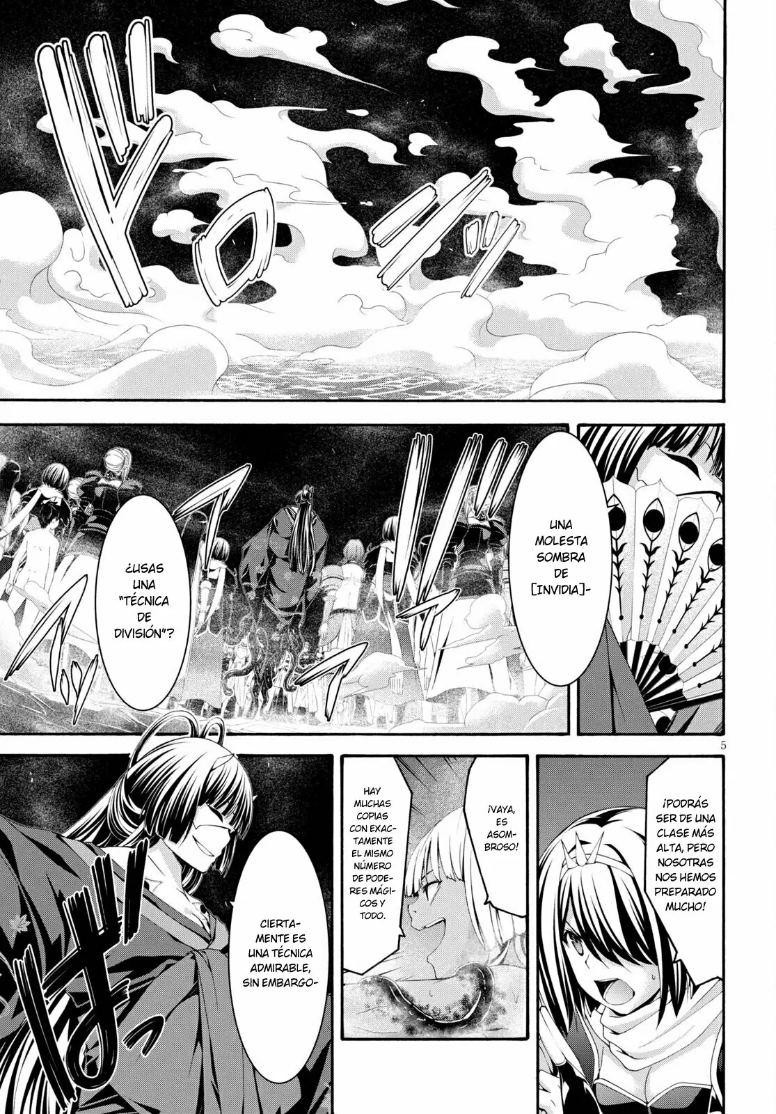 Trinity Seven capítulo 128, página 5