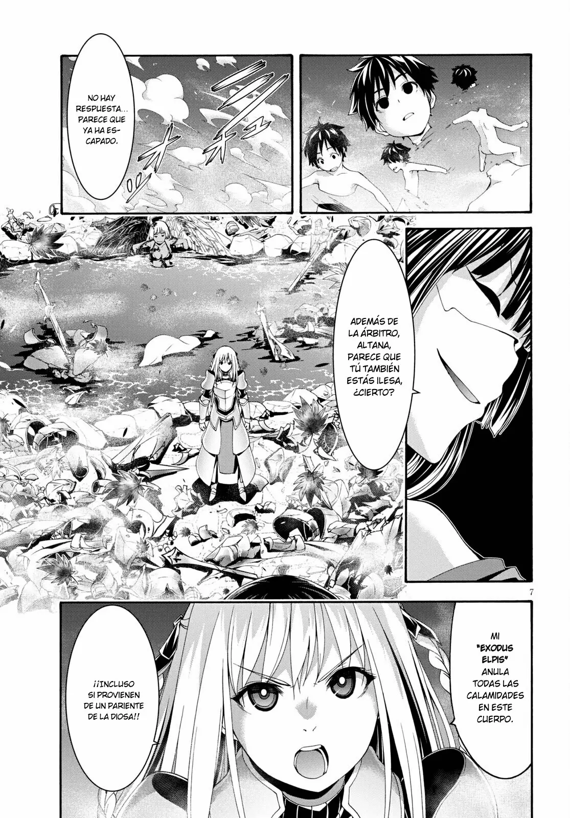 Trinity Seven capítulo 128, página 7