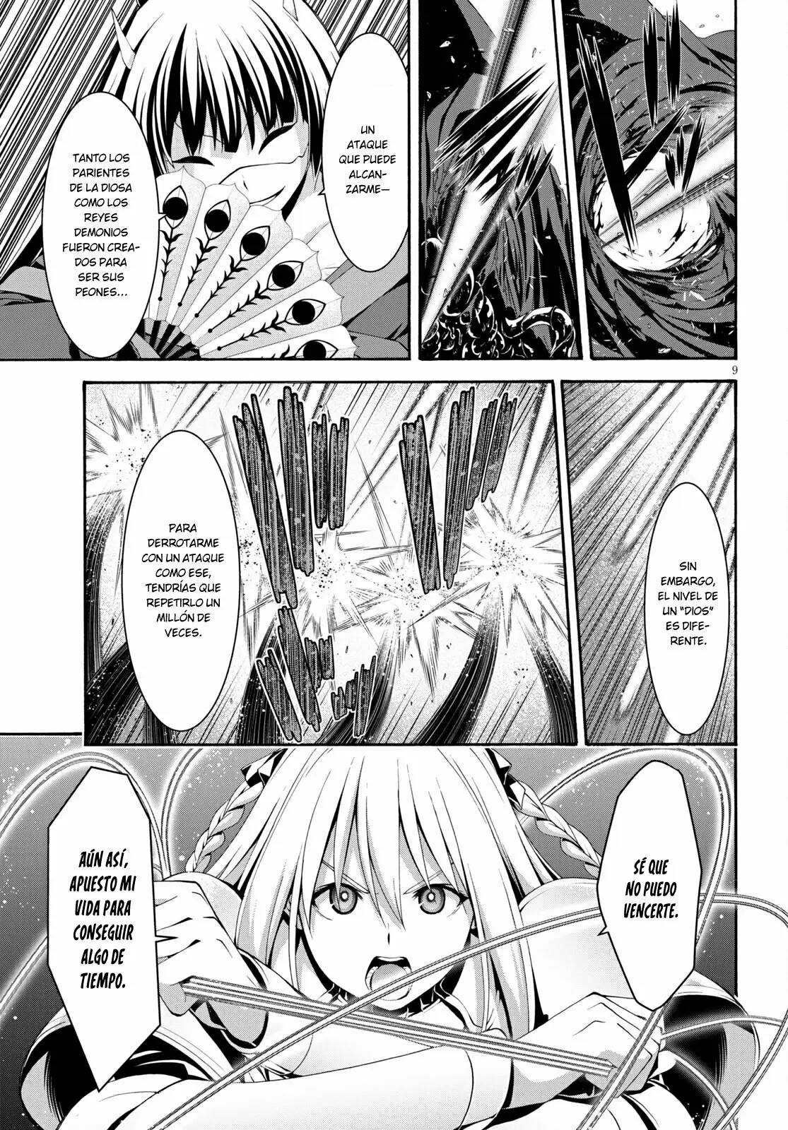 Trinity Seven capítulo 128, página 9
