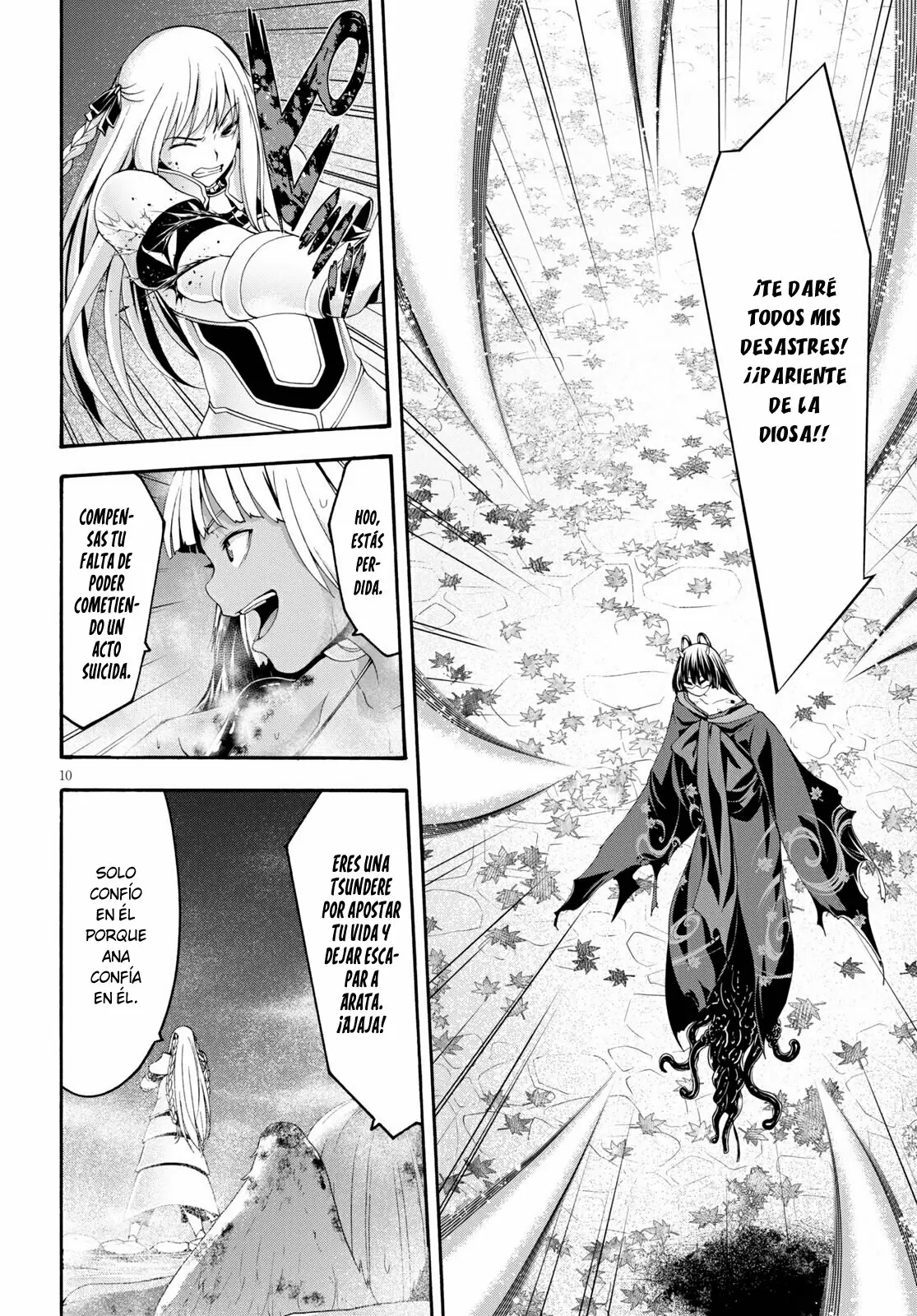 Trinity Seven capítulo 128, página 10