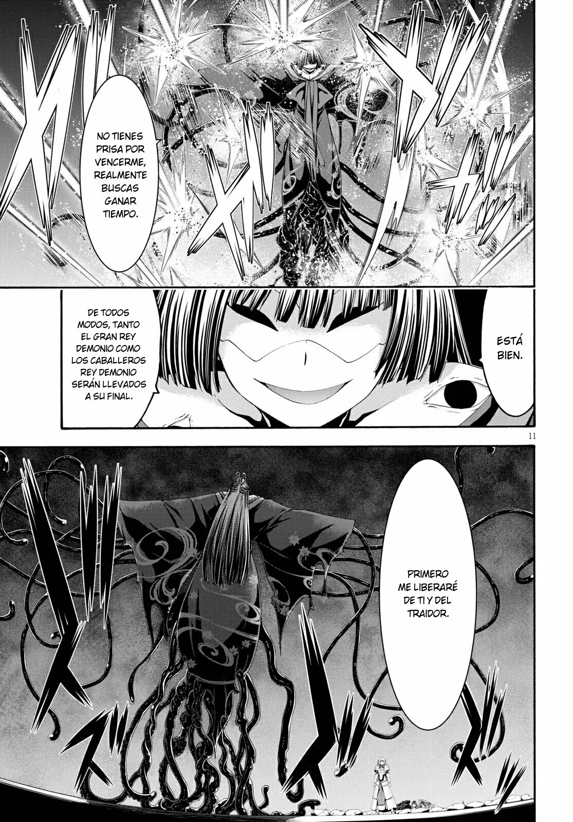 Trinity Seven capítulo 128, página 11