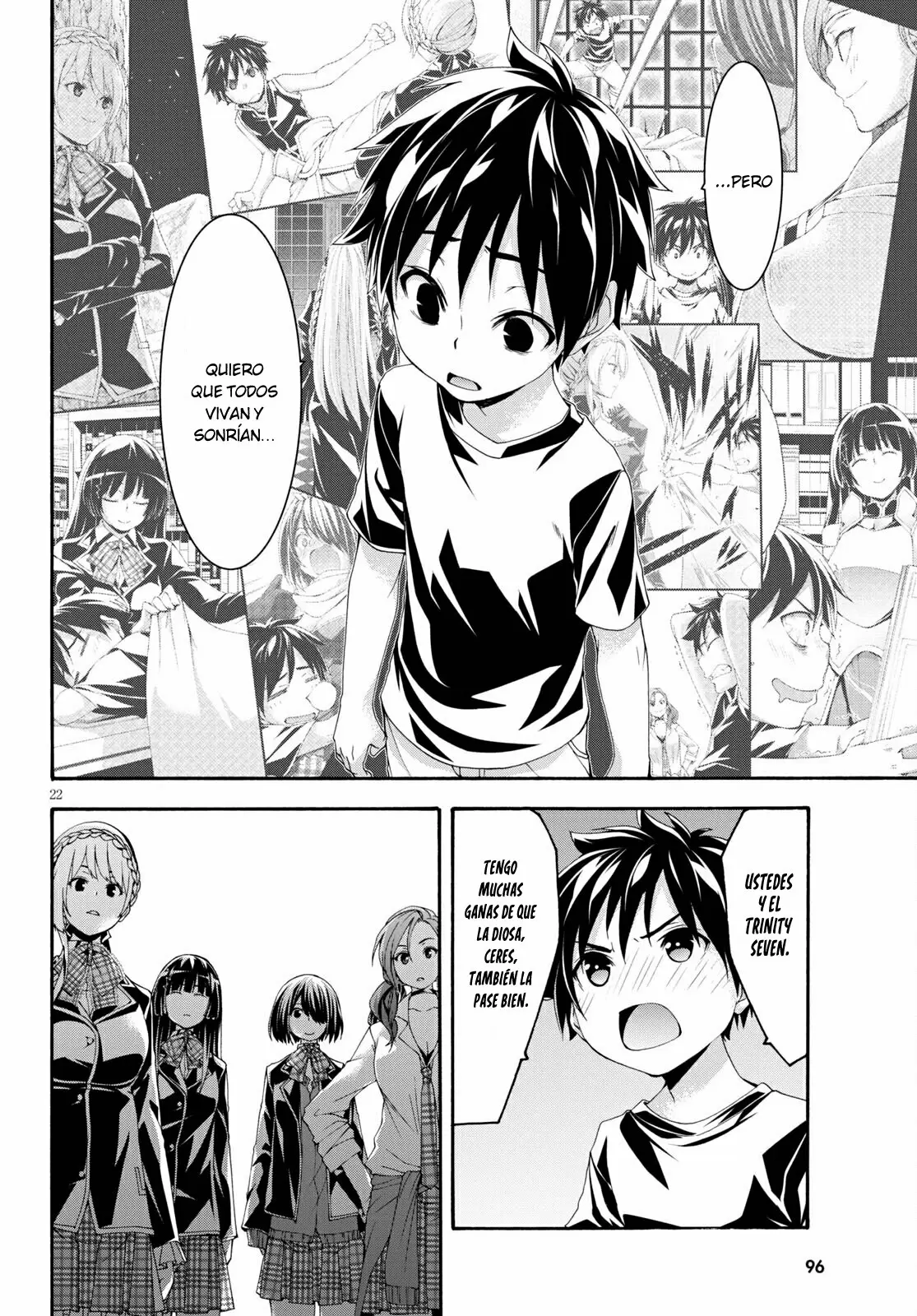 Trinity Seven capítulo 128, página 22