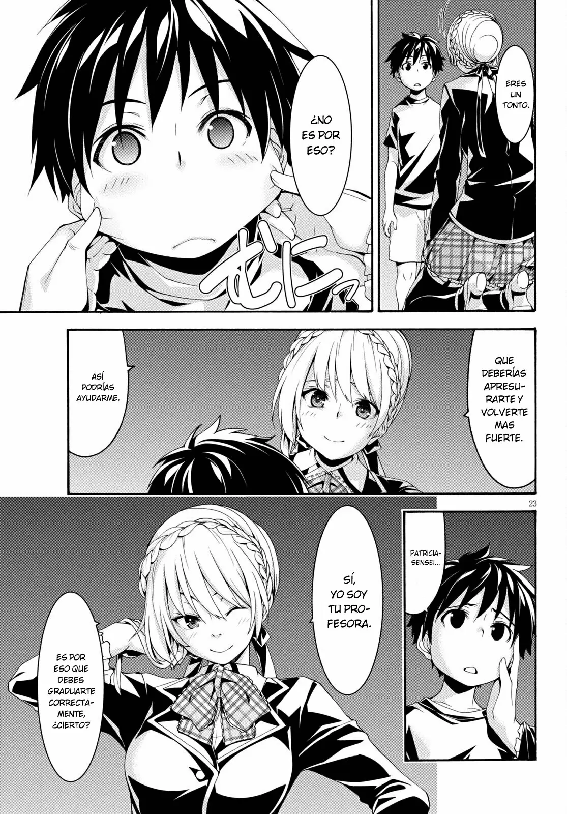 Trinity Seven capítulo 128, página 23