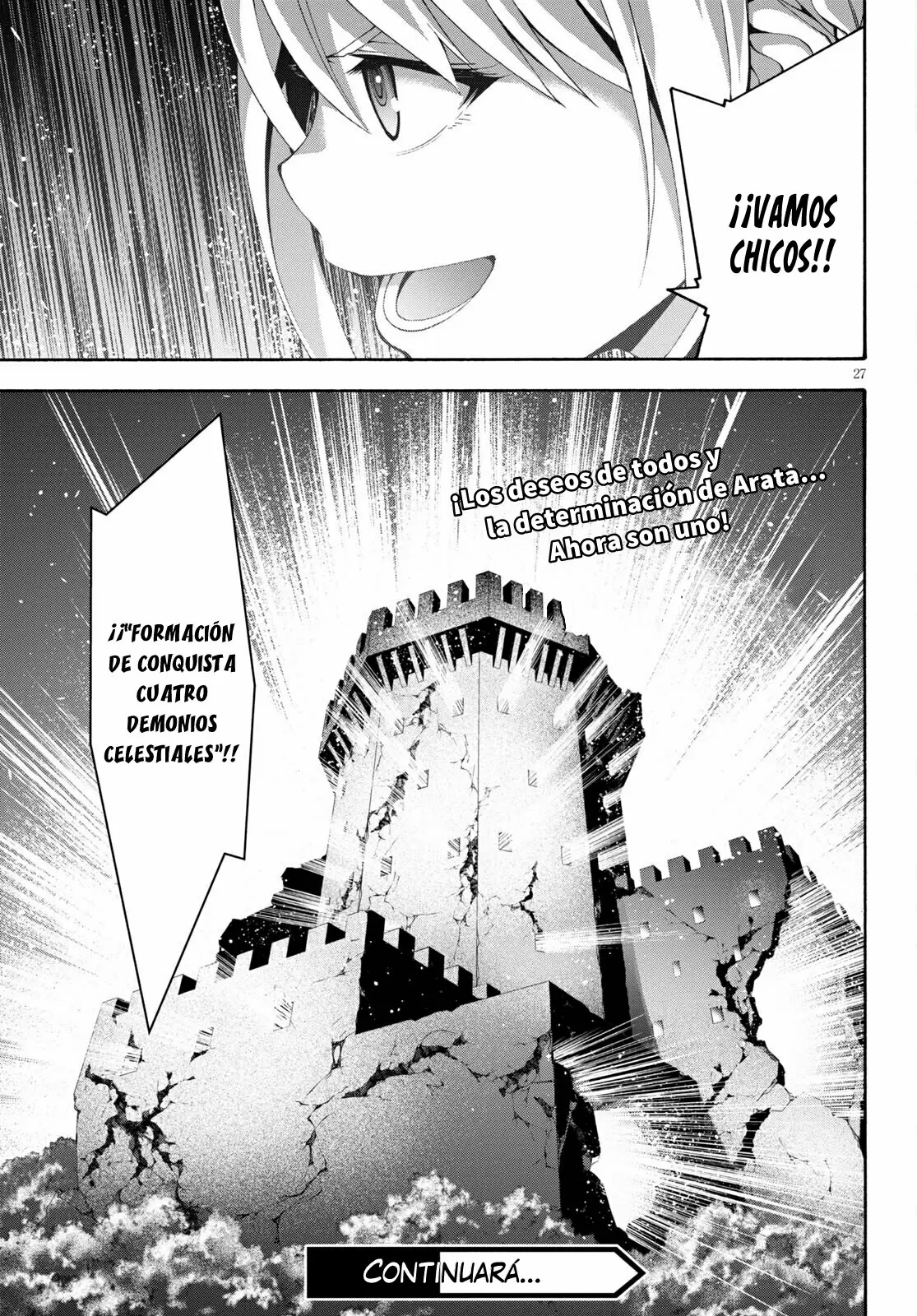 Trinity Seven capítulo 128, página 27