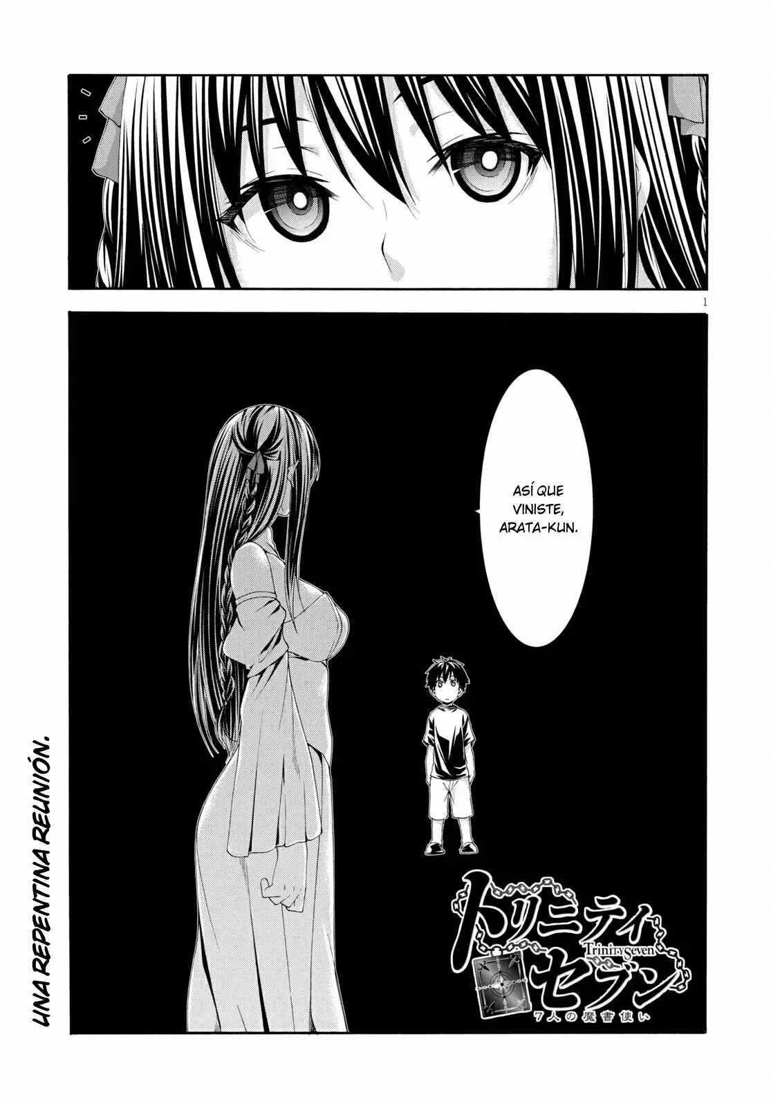 Trinity Seven capítulo 129, página 1
