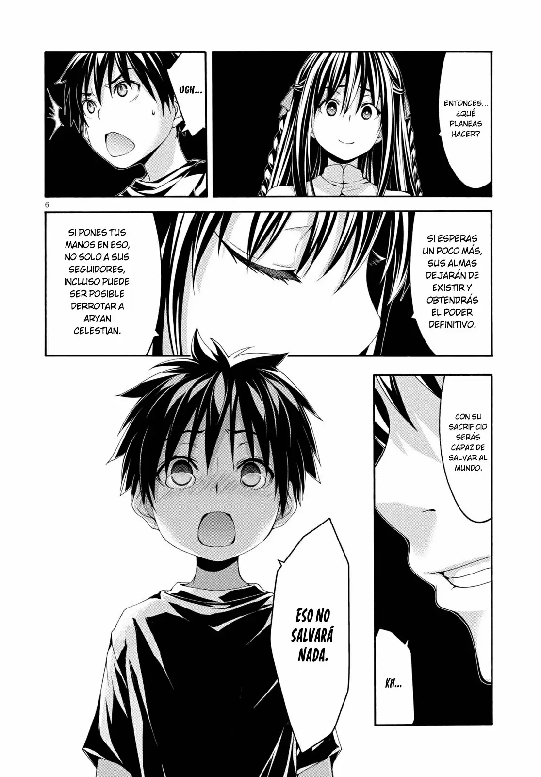 Trinity Seven capítulo 129, página 6