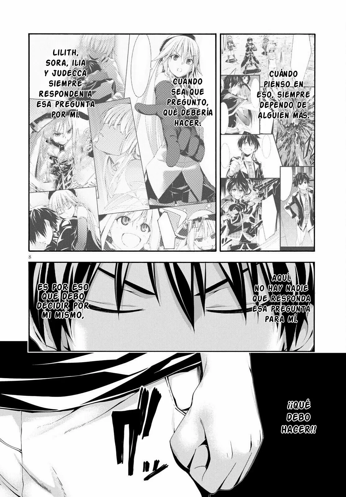 Trinity Seven capítulo 129, página 8