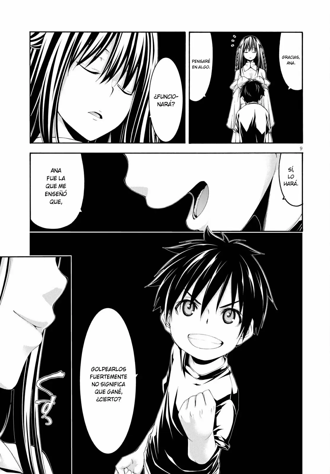 Trinity Seven capítulo 129, página 9