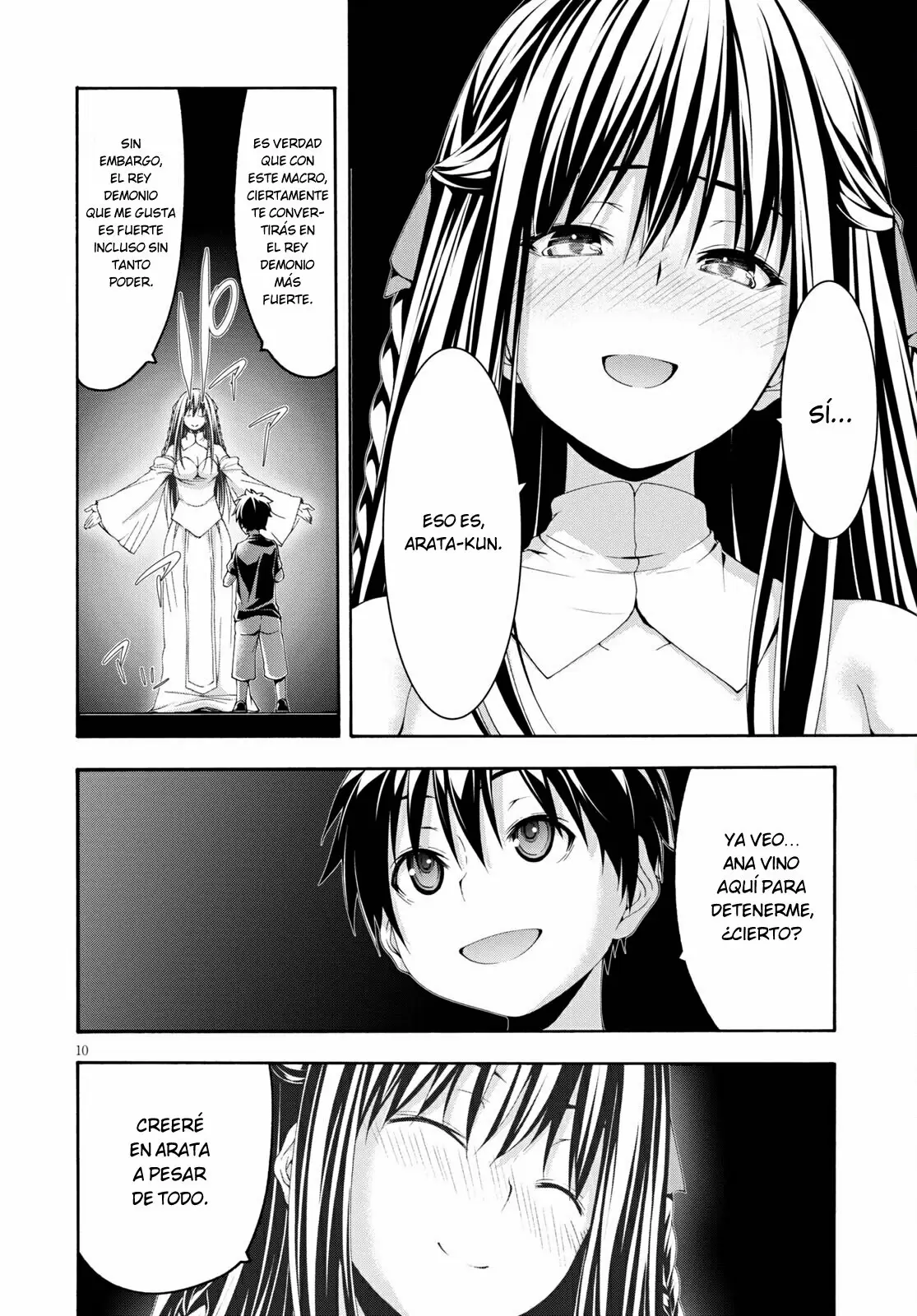 Trinity Seven capítulo 129, página 10