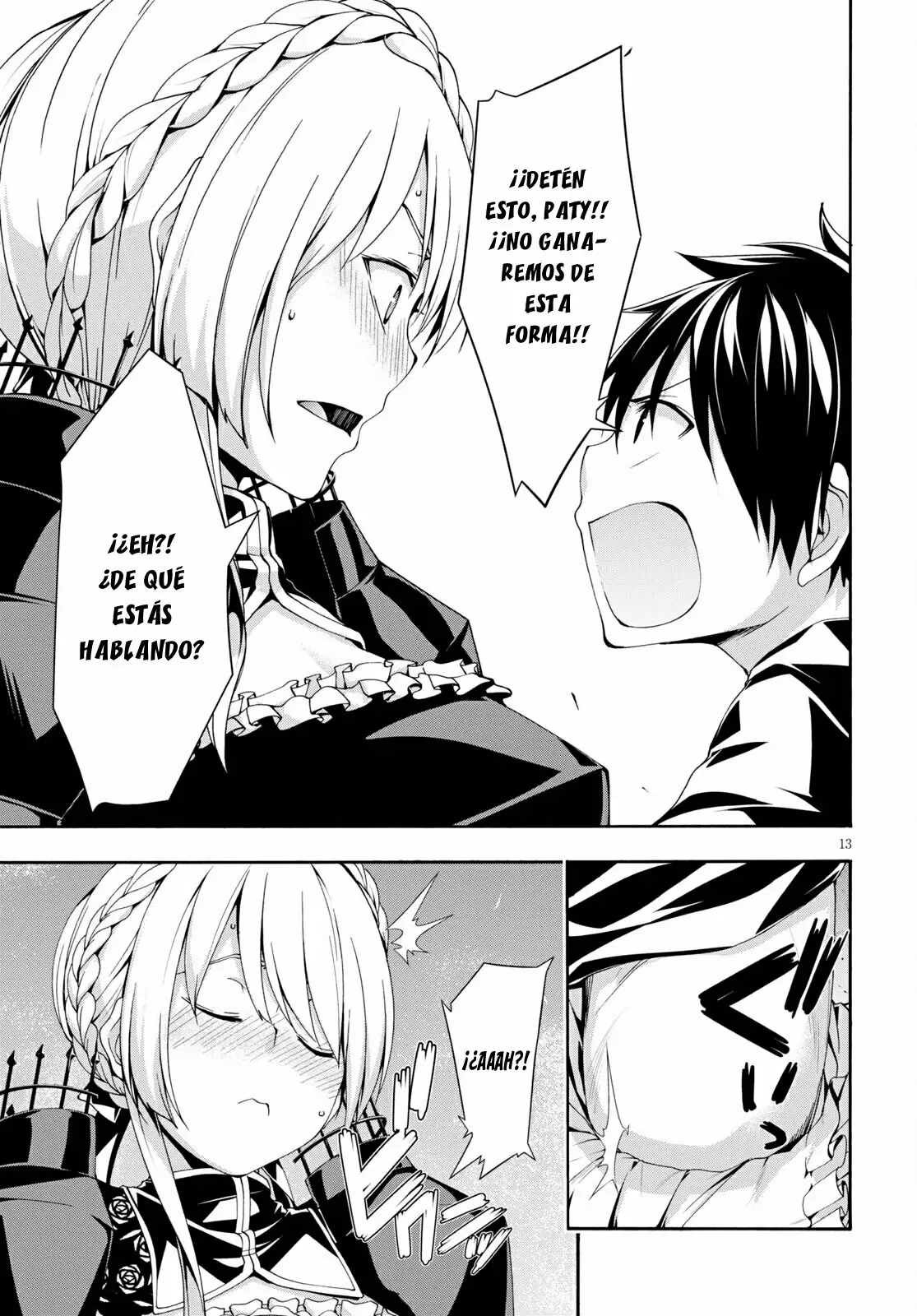 Trinity Seven capítulo 129, página 13