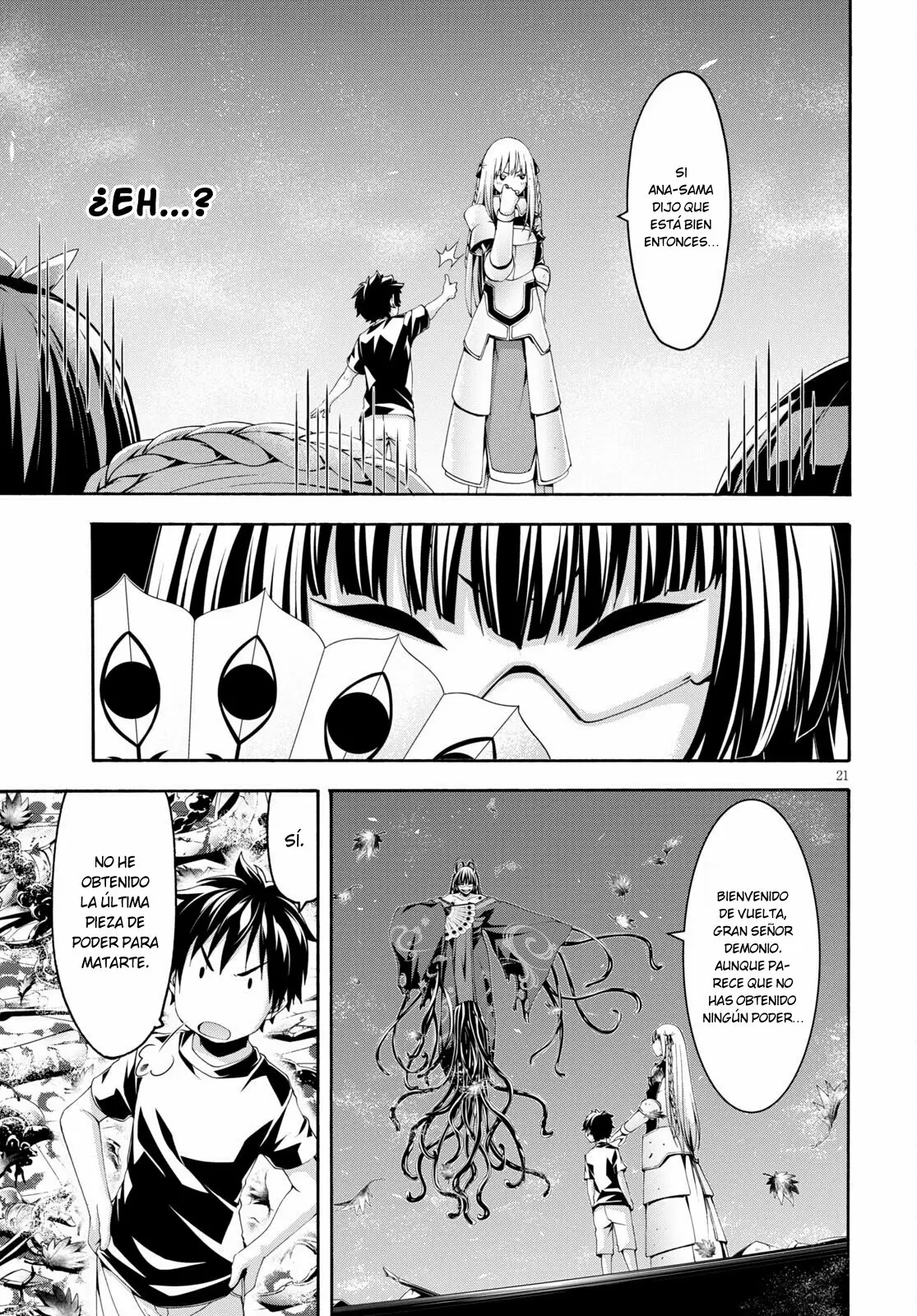 Trinity Seven capítulo 129, página 21