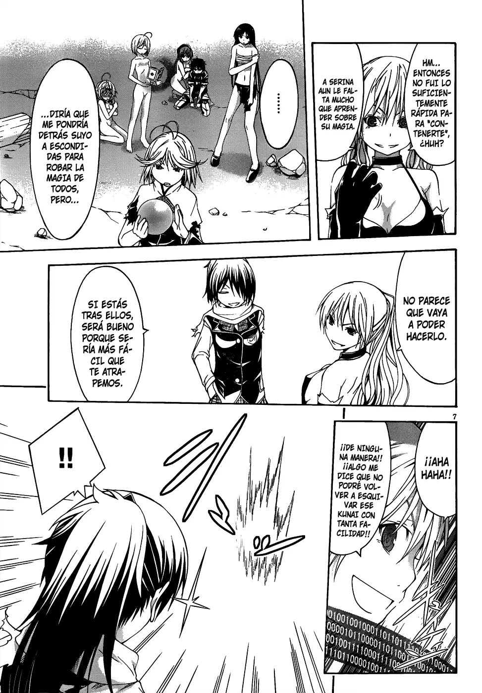 Trinity Seven capítulo 13, página 10