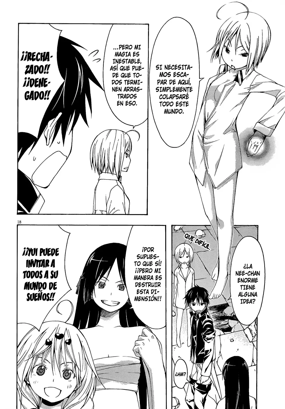 Trinity Seven capítulo 13, página 21