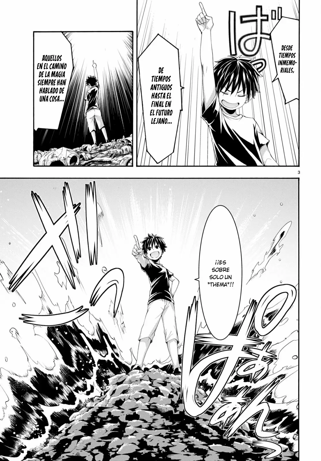 Trinity Seven capítulo 130, página 3