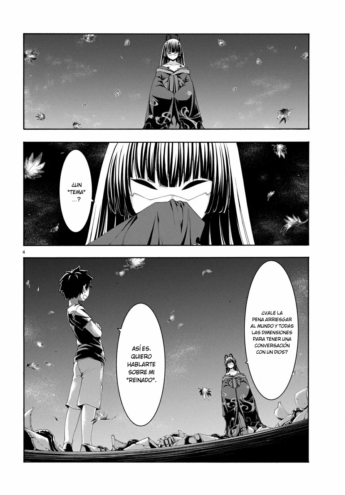 Trinity Seven capítulo 130, página 4