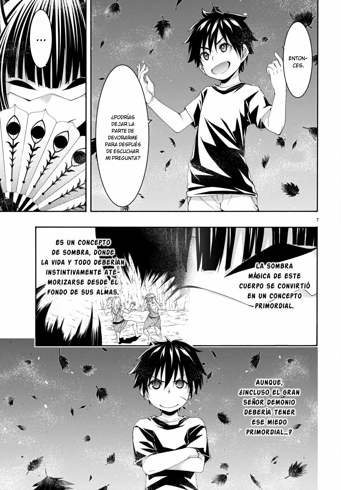 Trinity Seven capítulo 130, página 7