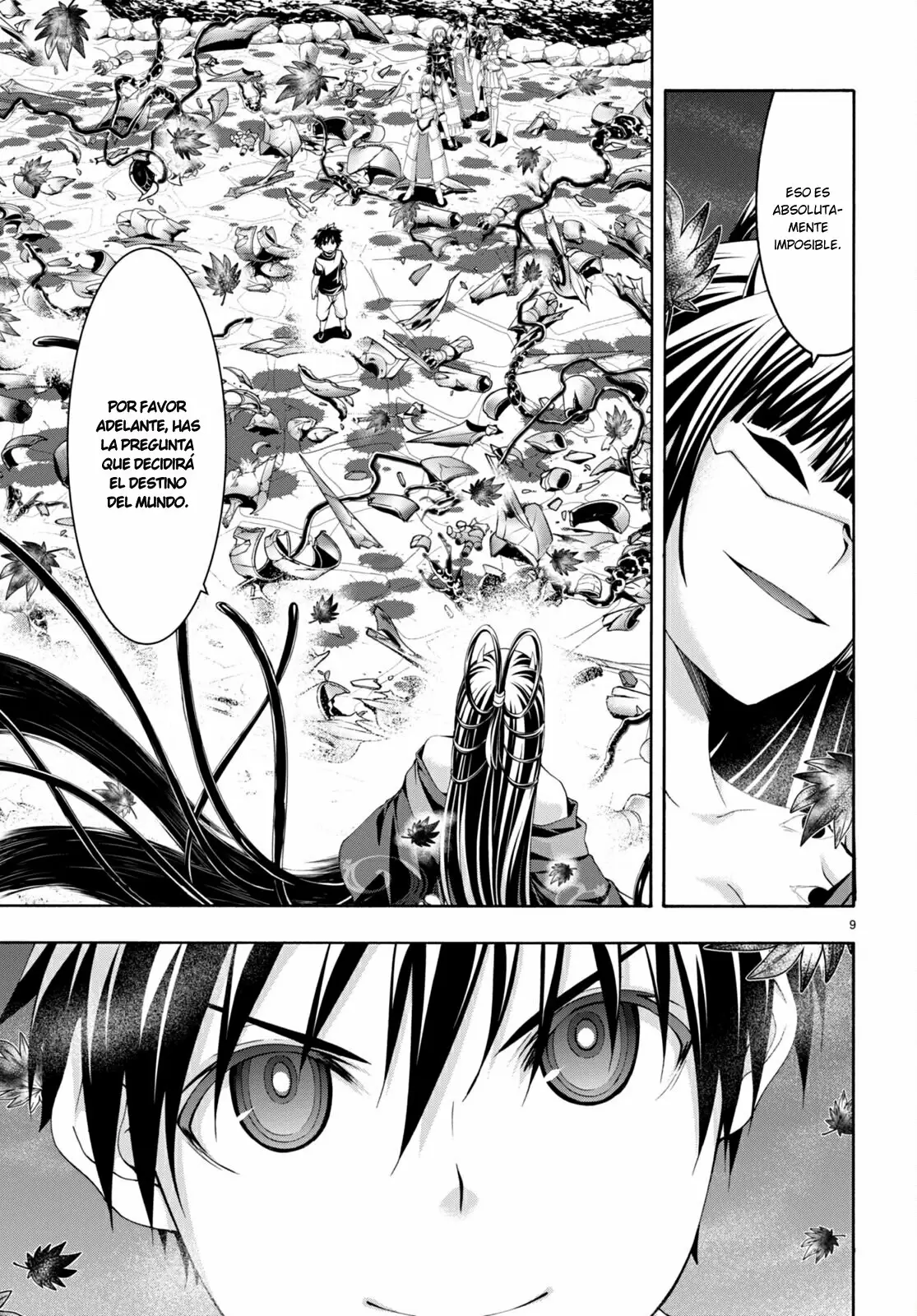 Trinity Seven capítulo 130, página 9