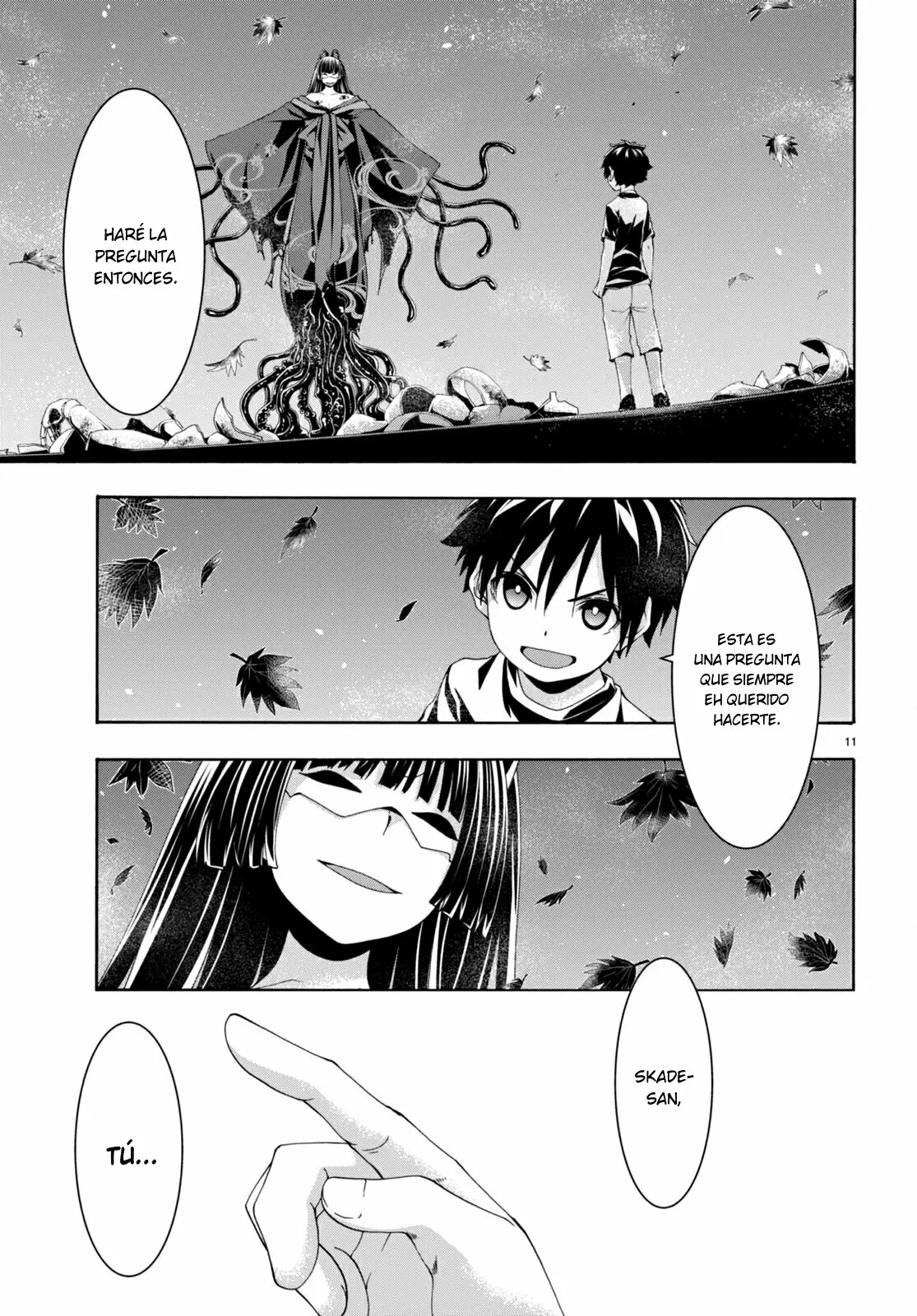 Trinity Seven capítulo 130, página 11