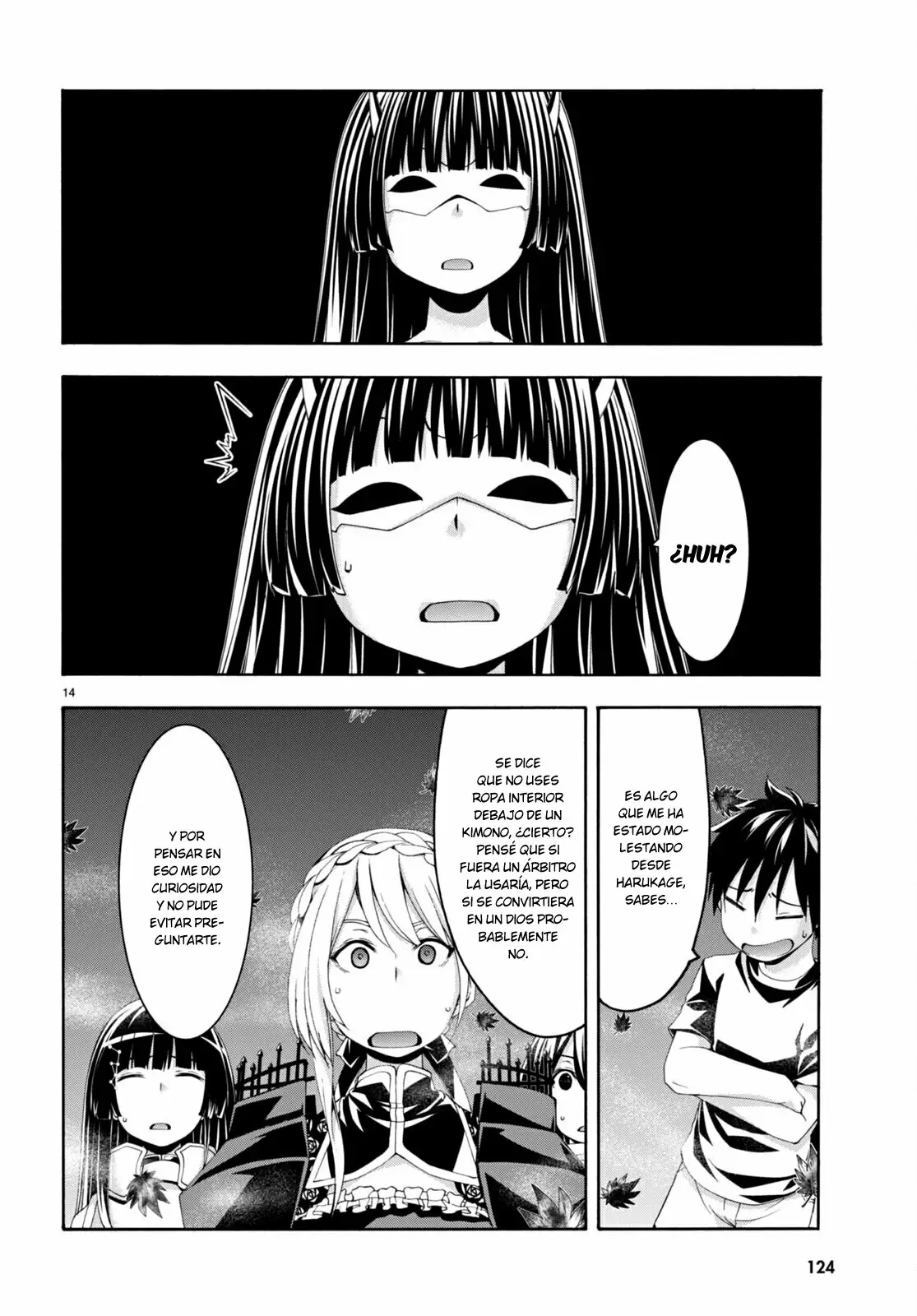 Trinity Seven capítulo 130, página 13