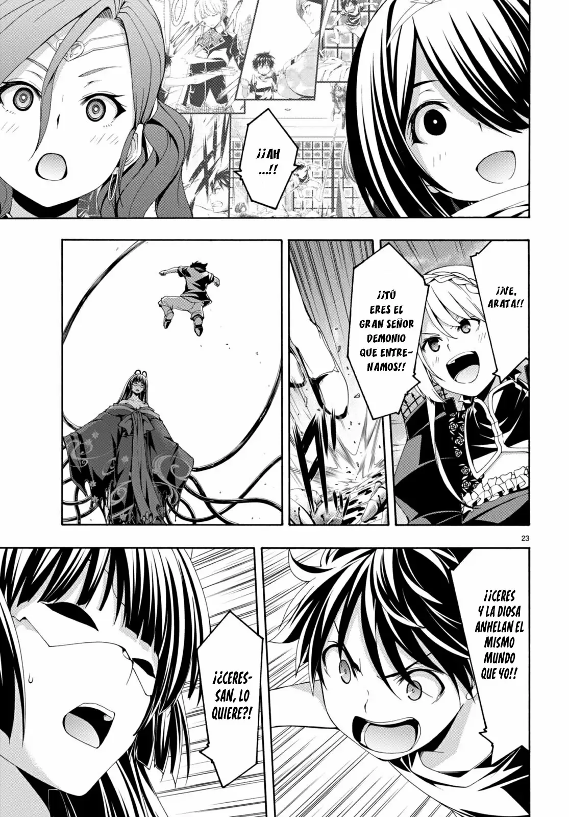 Trinity Seven capítulo 130, página 22