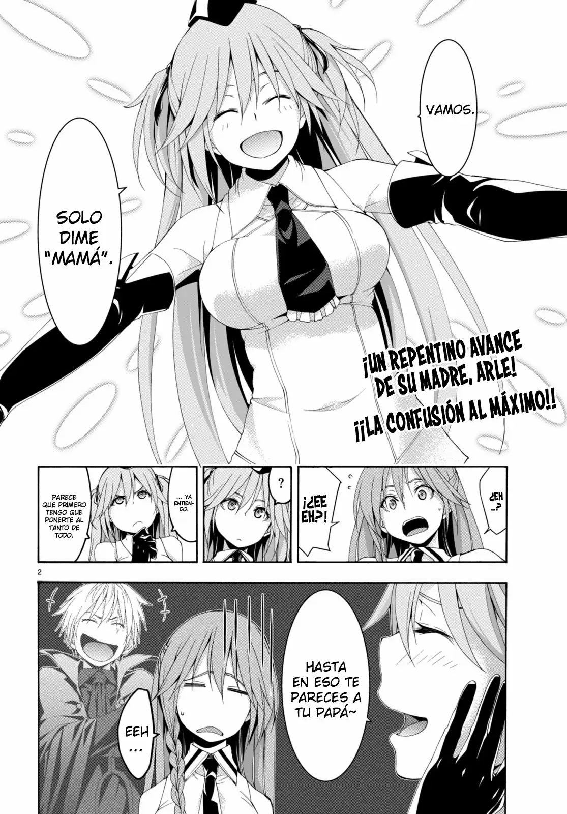 Trinity Seven capítulo 132, página 6