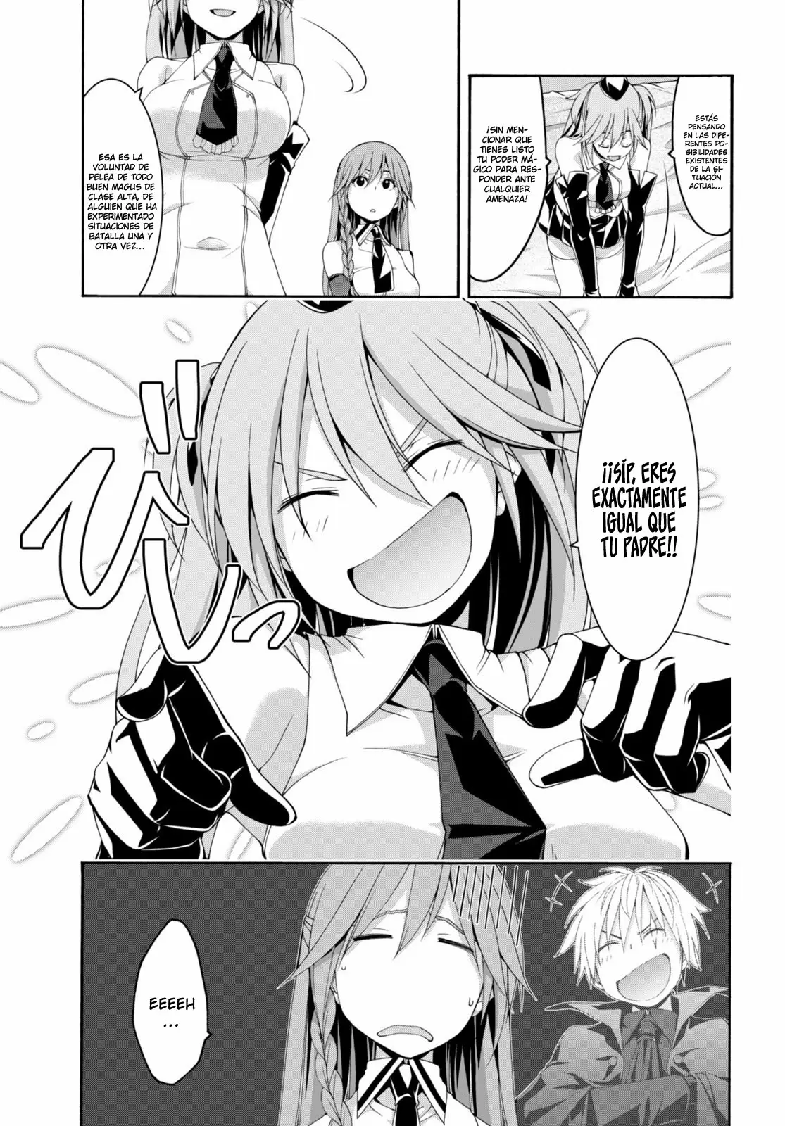 Trinity Seven capítulo 132, página 9
