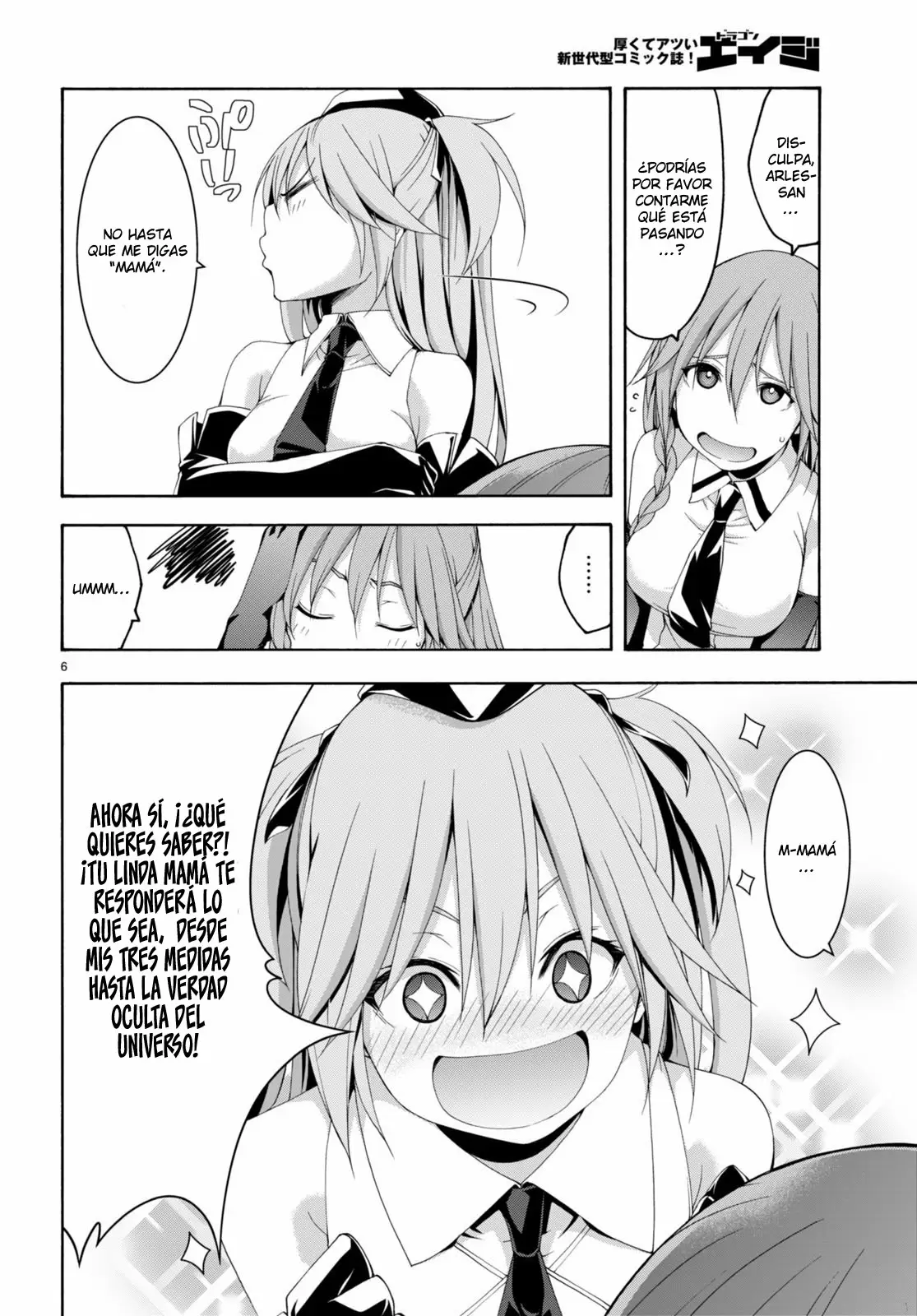 Trinity Seven capítulo 132, página 10