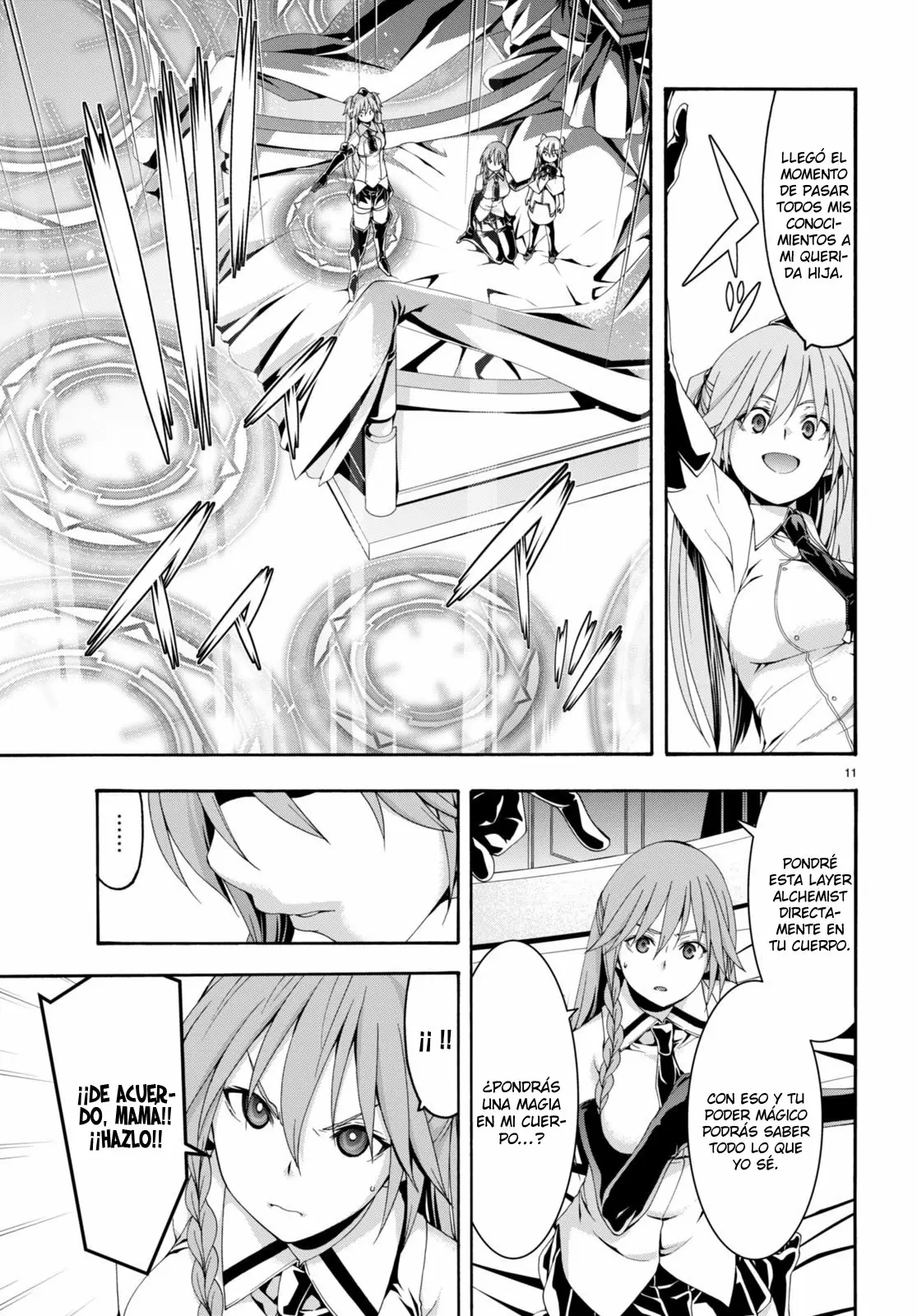 Trinity Seven capítulo 132, página 15