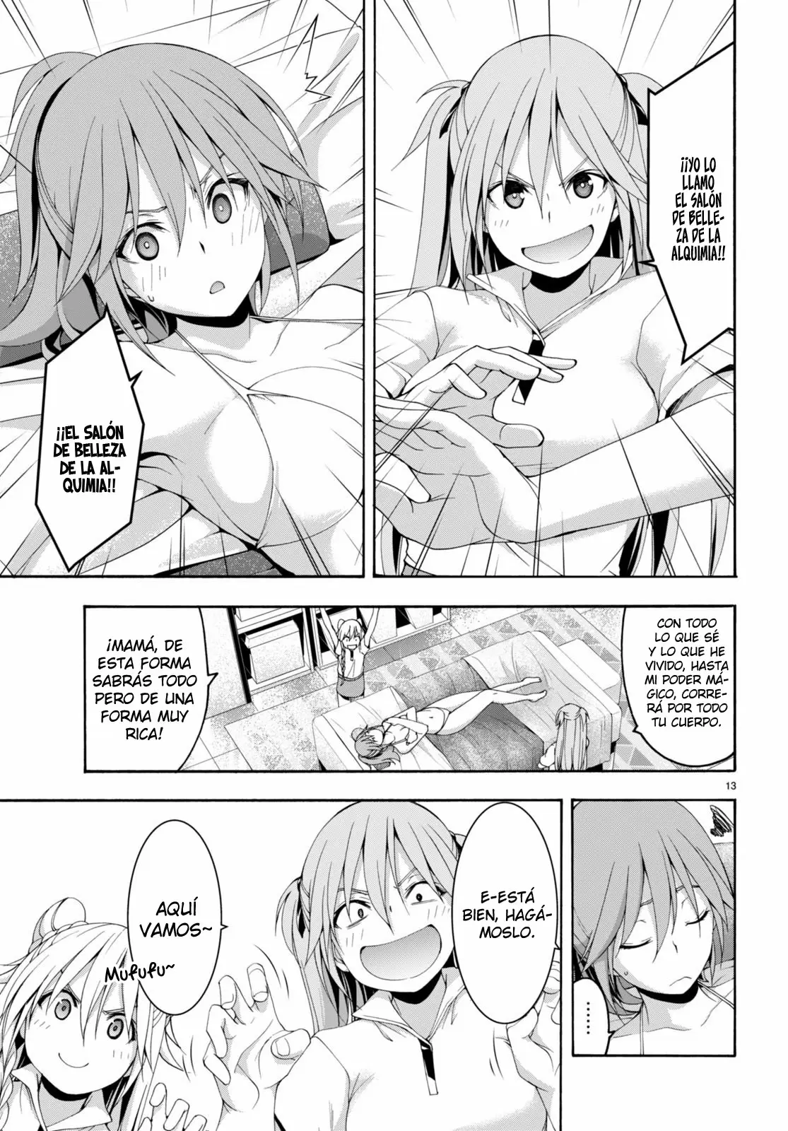 Trinity Seven capítulo 132, página 17