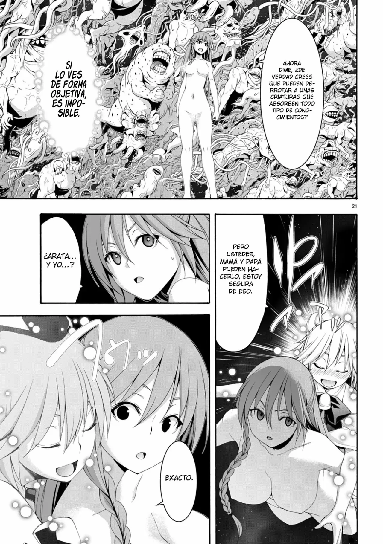 Trinity Seven capítulo 132, página 25