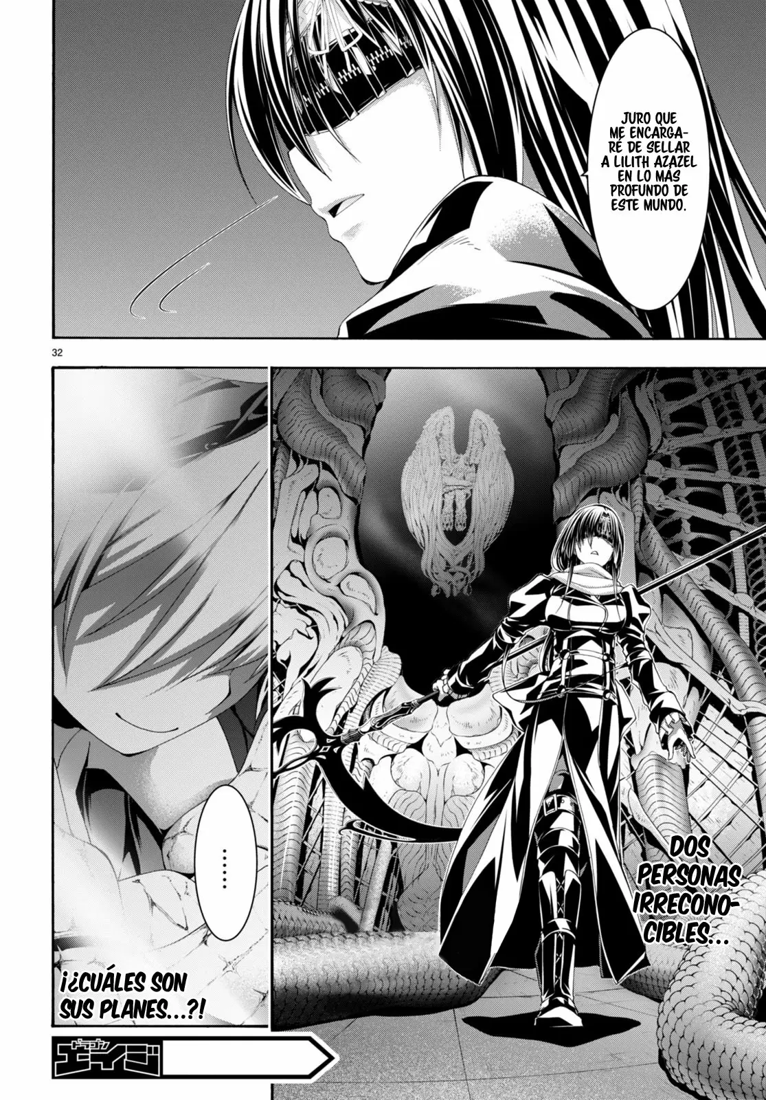 Trinity Seven capítulo 132, página 36