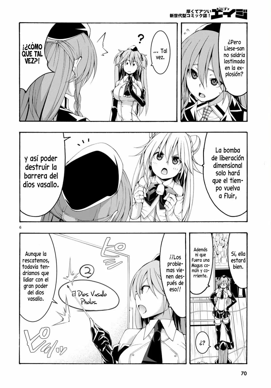 Trinity Seven capítulo 133, página 7