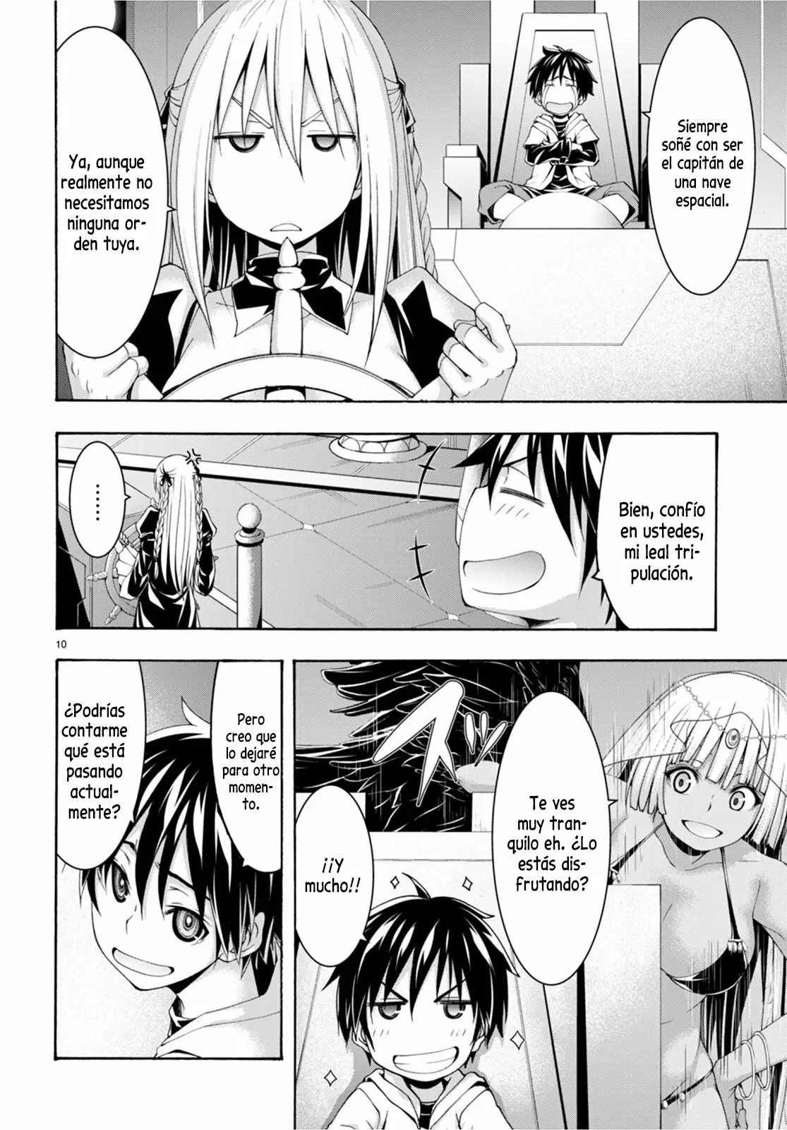 Trinity Seven capítulo 133, página 11